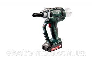 Акумуляторний заклепувальний пістолет Metabo P 18 LTX BL 5.0 LiHD 2x4.0 А·год