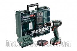 Акк. дриль - шуруповерт Metabo BS 12 SET + Мобільна майстерня (601036870)