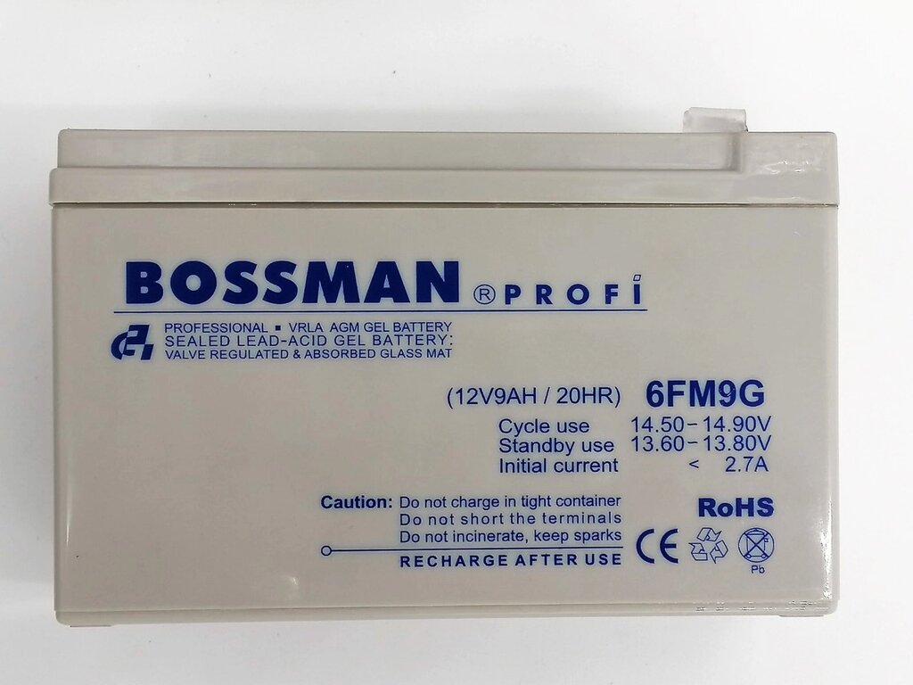 Акумулятор Bossman-profi 6FM9G від компанії instrade - фото 1
