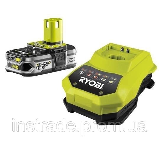 Акумулятор і зарядний пристрій Ryobi RBC18L15 від компанії instrade - фото 1
