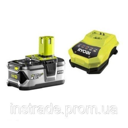 Акумулятор і зарядний пристрій Ryobi RBC18L40 від компанії instrade - фото 1