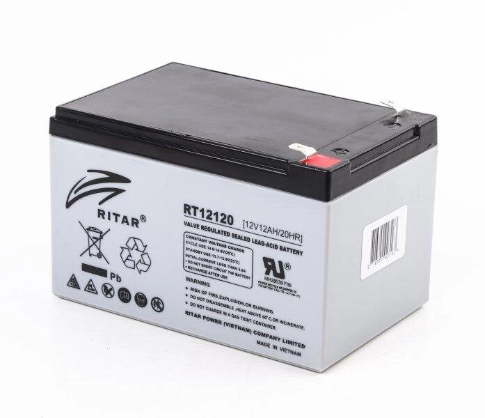 Акумуляторна батарея Ritar RT12120 (12В12А·год) від компанії instrade - фото 1