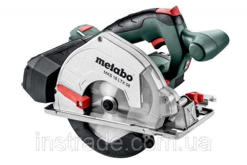 Акумуляторна шабельна пила по металу Metabo MKS 18 LTX 58 Каркас від компанії instrade - фото 1