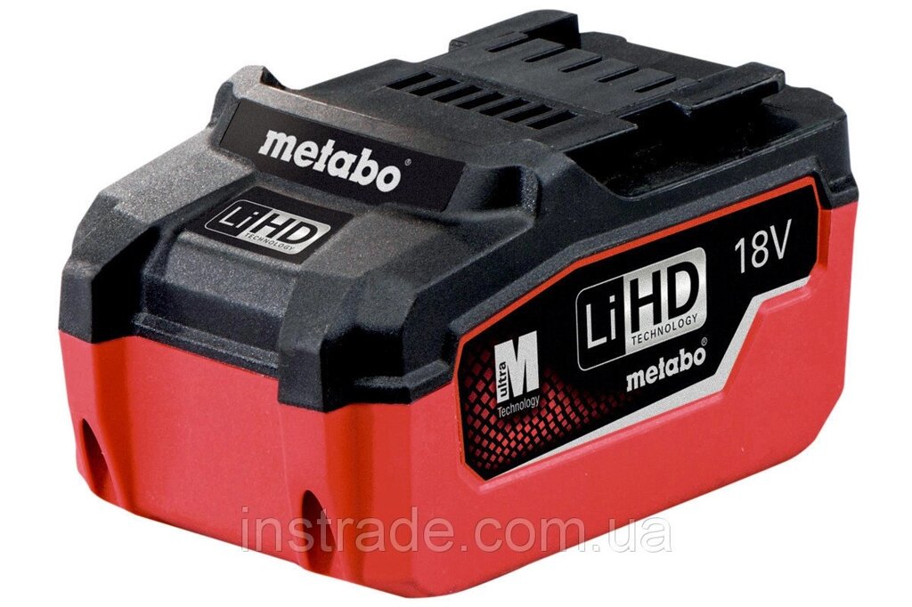 Акумуляторний блок Metabo LIHD , 18 - 5,5 А·ГОД від компанії instrade - фото 1