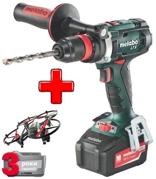 Акумуляторний шурупокрут Metabo BS 18 LTX Quick 5.2 А·год від компанії Василь Комар - фото 1