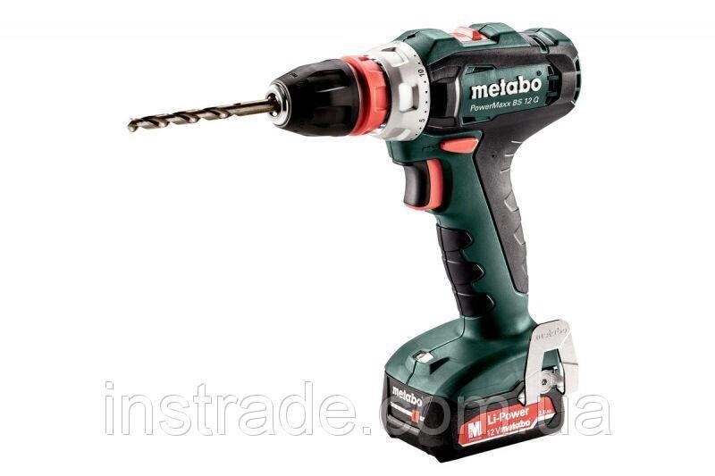 Акумуляторний шуруповерт Metabo PowerMaxx BS 12 Q від компанії instrade - фото 1