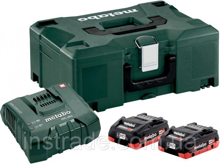 Базовий комплект Metabo LiHD 1 x 4.0 + 1 x 5.5 + ML від компанії Василь Комар - фото 1