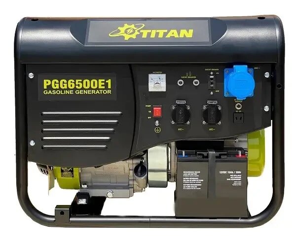 Бензиновий генератор Titan PGG 6500E1 від компанії instrade - фото 1