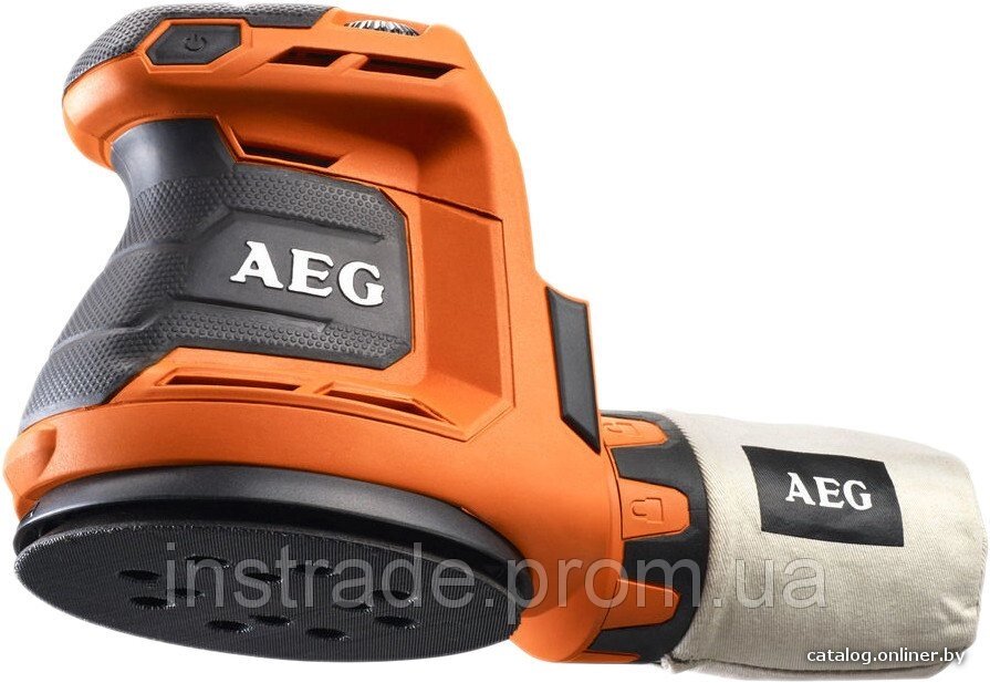 Ексцентрикова шліфувальна машина AEG BEX18-125 - 0 (каркас) від компанії instrade - фото 1