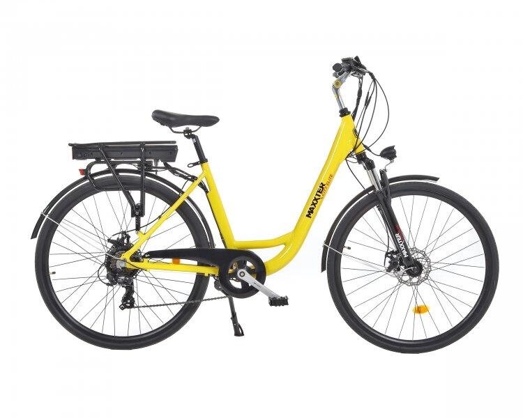 Електричний велосипед Maxxter CITY Elite/yellow від компанії instrade - фото 1
