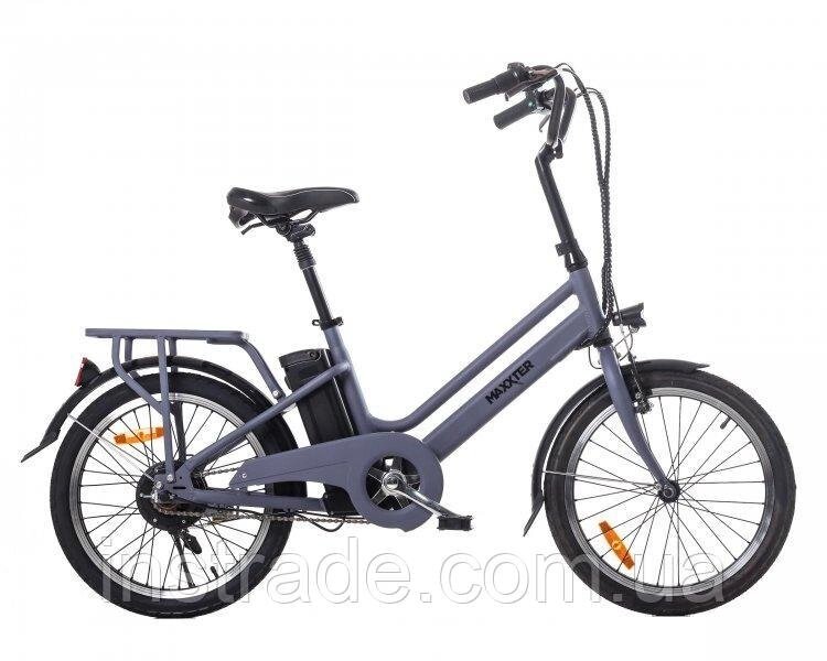 Електричний велосипед Maxxter CITY LITE 20" (graphite) від компанії instrade - фото 1
