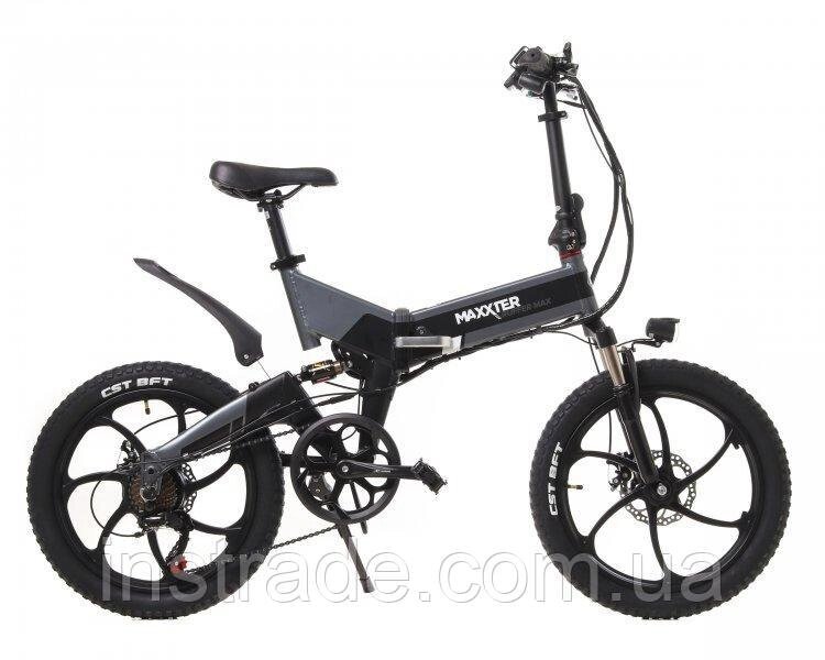 Електричний велосипед Maxxter RUFFER MAX (black-gray) від компанії instrade - фото 1