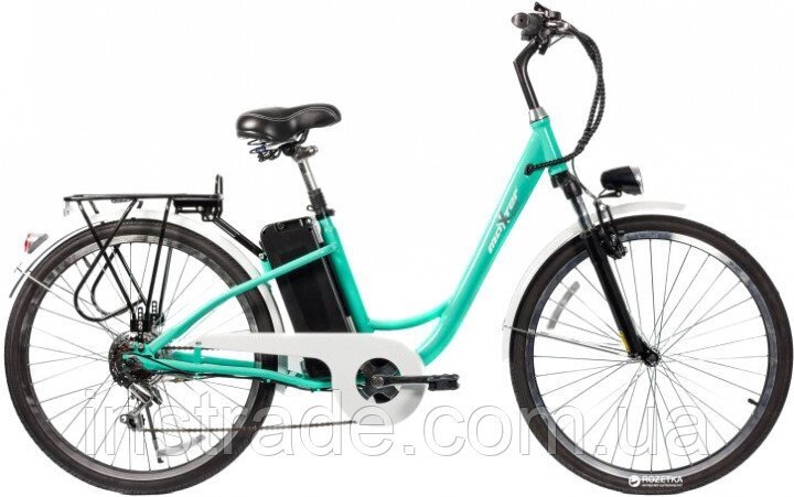 Електровелосипед Maxxter City Світло-синій від компанії instrade - фото 1