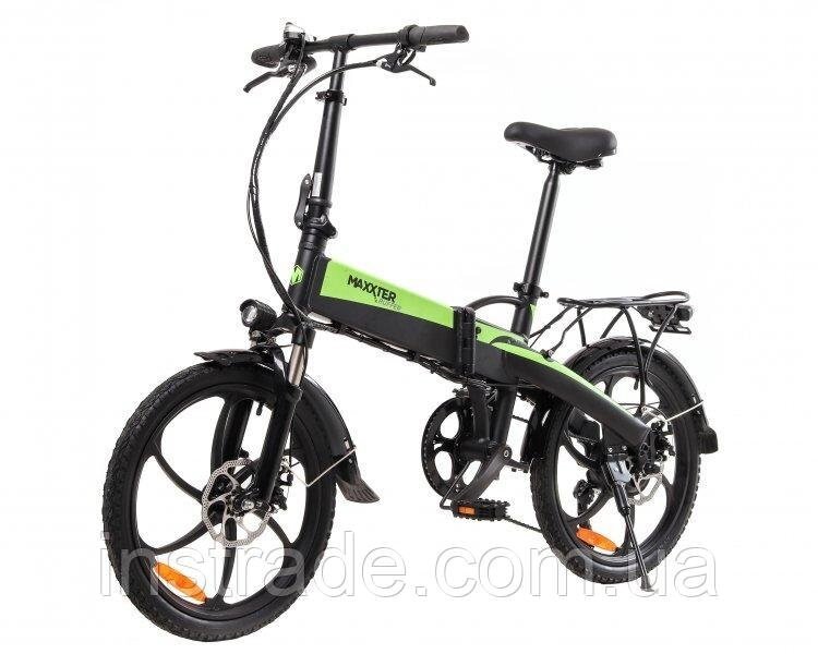 Електровелосипед Maxxter RUFFER (black-green) від компанії instrade - фото 1