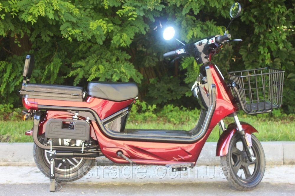 Електровелосипед Zaria Tiger (червоний) від компанії instrade - фото 1