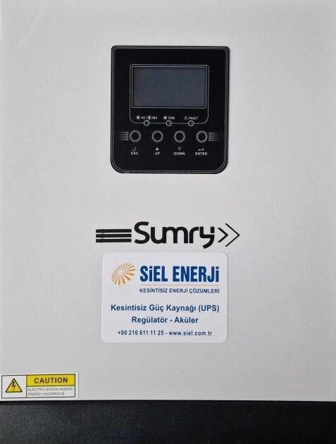 Гібридний інвертор Sumry HPS 3K-24V від компанії instrade - фото 1