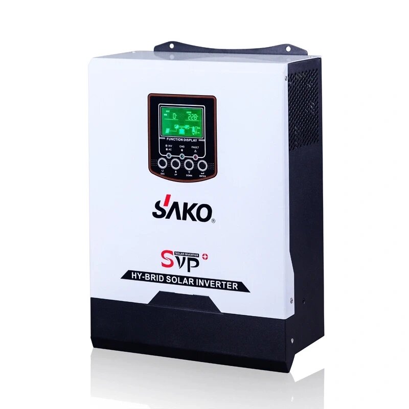 Гібридний сонячний інвертор SAKO SVP-1K 1 кВт 12 В з контролером сонячного заряду MPPT від компанії instrade - фото 1