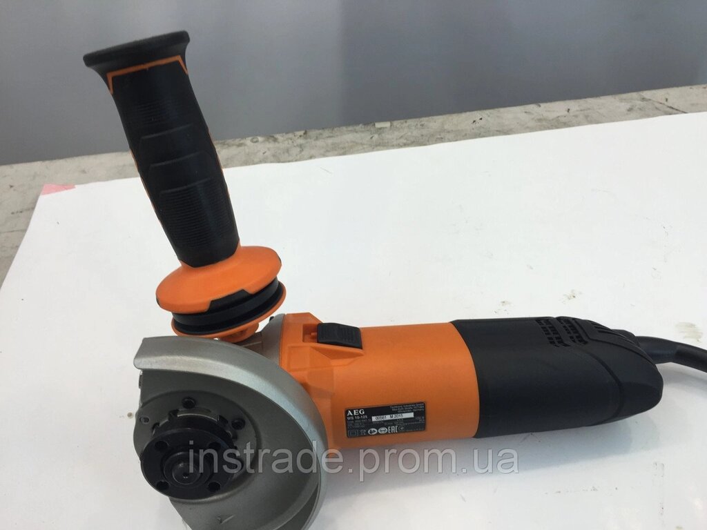 Кутова шліфувальна машина AEG WS10-125 від компанії instrade - фото 1