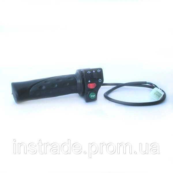 Ліва ручка з вмикачем світла, поворотів, сигнал до моделі ZZW від компанії instrade - фото 1