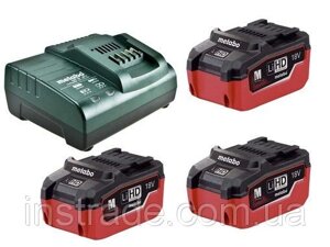 Набір акумуляторів metabo 3 X LIHD 5,5 AH, ASC 30-36 V)