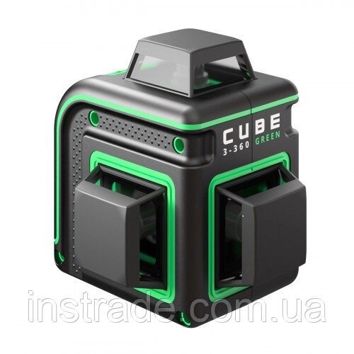Нівелір лазерний ADA CUBE 3-360 GREEN BASIC EDITION від компанії instrade - фото 1