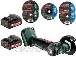 Акумуляторна кутова шліфувальна машина Metabo PowerMaxx CC 12 BL