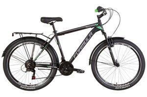 Велосипед FORMULA MAGNUM 2021 26" Рама-19", колір чорно-зелений