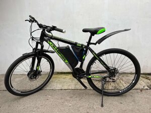 Електровелосипед CrossBike Champion Spark (black-green)