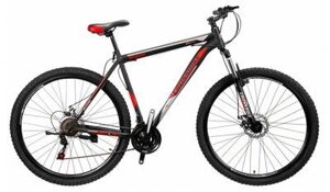 Велосипед CrossBike 27.5" Shark 2021 Рама 17" black-red