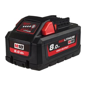 Акумулятор MILWAUKEE M18 HB8 HIGH OUTPUTTM 8 А·год 4932471070