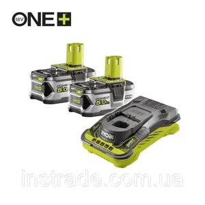 Акумулятори та зарядний пристрій Ryobi RC18150-250 (2х5.0 А·год Lithium)