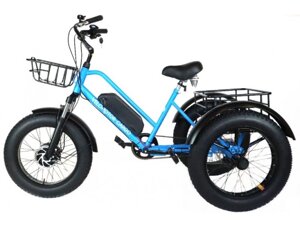 Триколісний електровелосипед VELOMOTOR CARGO 500 W 48 В 15 А·год СИНІЙ