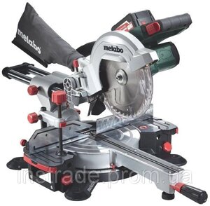 Акумуляторна торцювальна пила Metabo KGS 18 LTX 216