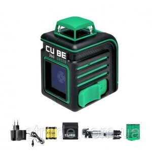 Нівелір лазерний ADA CUBE 360 Green Professional Edition