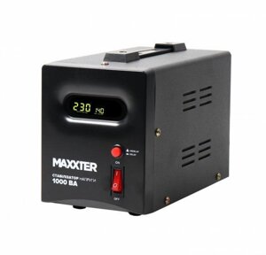 Релейний стабілізатор напруги Maxxter MX-AVR-S1000-01 (1000VA)