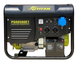 Бензиновий генератор Titan PGG 6500E1