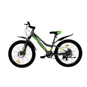 Велосипед TITAN BEST MATE 24"11" Чорно-зелений