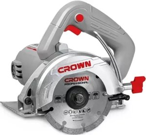 Пила дискова для каменю мармуру CROWN CT15213-125-W (Гарантія 3 роки)