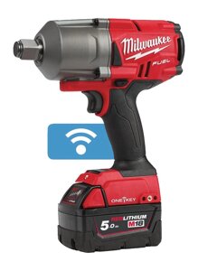 Гайковерт високомоментний MILWAUKEE 3/4" (2034 Нм) M18 FUEL ONEFHIWF34-502X ONE-KEY (2акб+ЗУ+кейс)