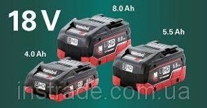 Акумуляторний блок Metabo LIHD, 18 - 4.0 АЧ