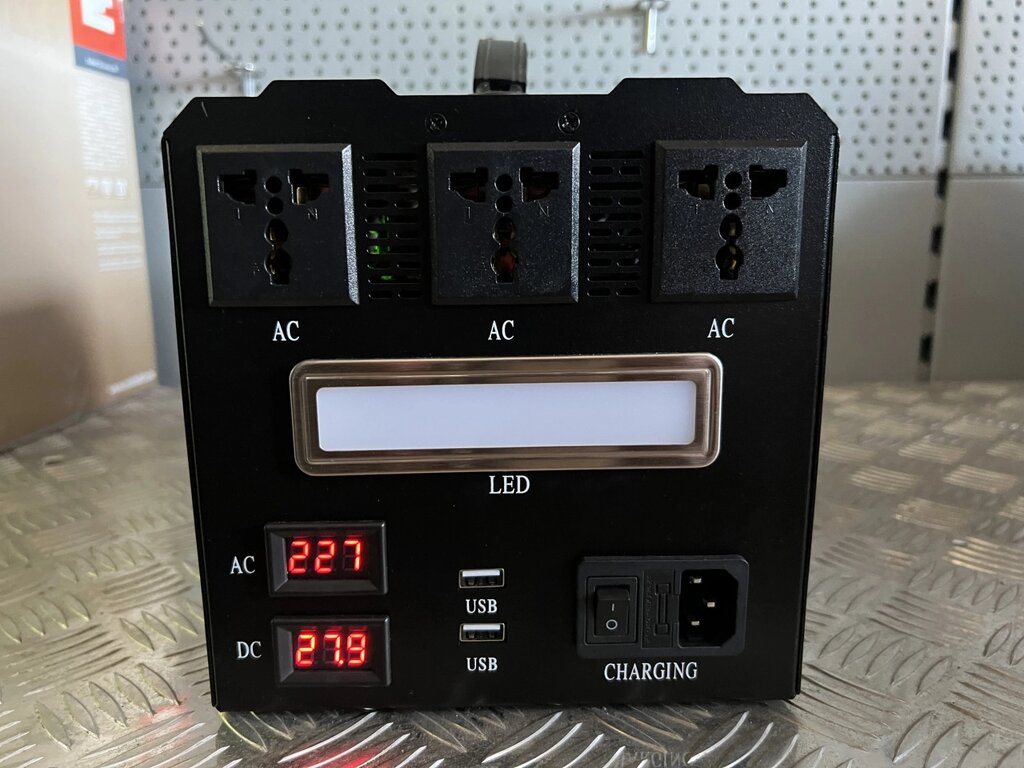 Портативна зарядна станція 0,8 KW 1500втч LG від компанії instrade - фото 1