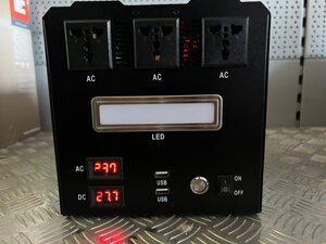 Портативна зарядна станція 1,5 KW 2700втч LG