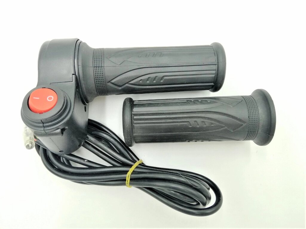 Скутерна ручка газу Instrade універсальна з кнопкою увімкнення від компанії instrade - фото 1