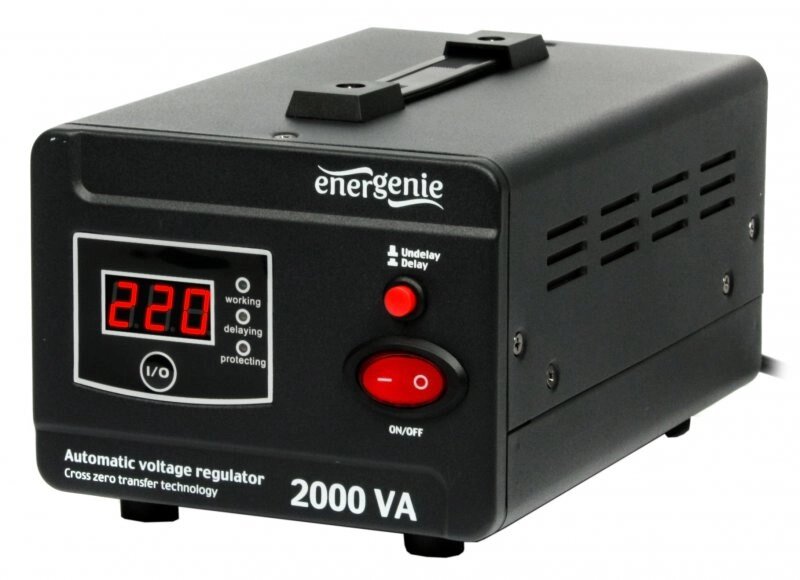 Стабілізатор напруги EnerGenie EG-AVR-D2000-01 від компанії instrade - фото 1