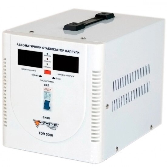 Стабілізатор тиску релівного типу FORTE TDR-5000VA від компанії instrade - фото 1