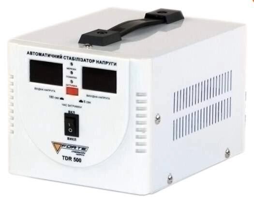 Стабілізатор тиску релівного типу FORTE TDR-500VA від компанії instrade - фото 1