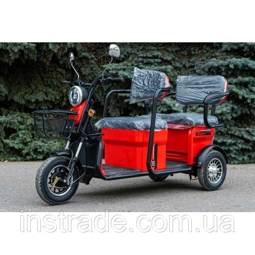 Триколісний електричний скутер VEGA HELP 650 (Red) від компанії instrade - фото 1