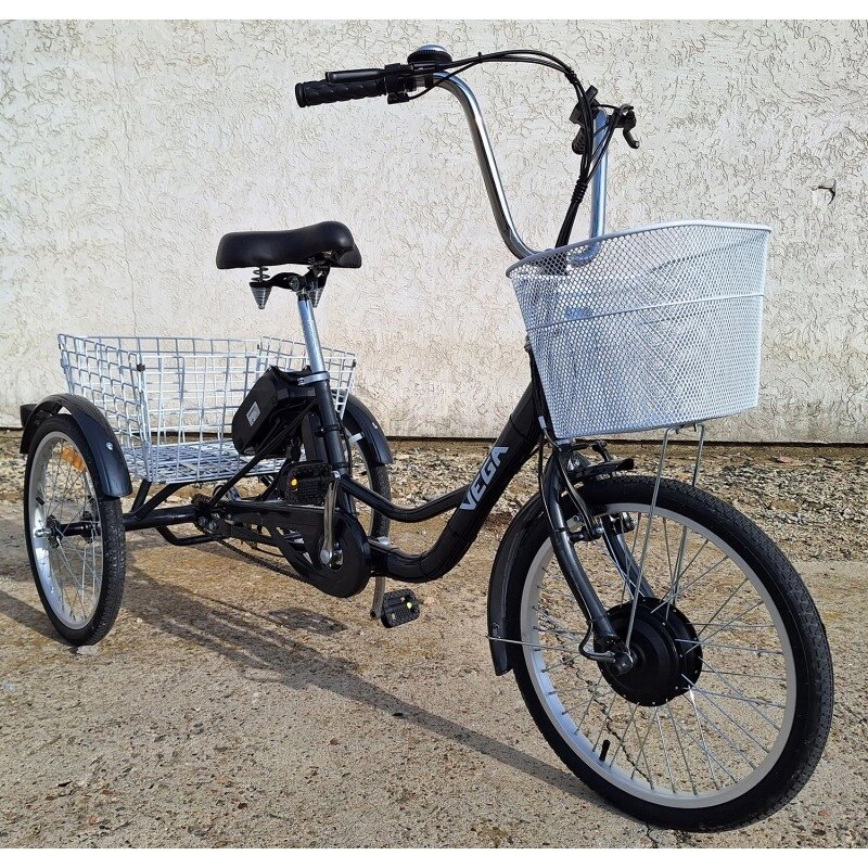 Триколісний електровелосипед VEGA HAPPY S (Gray) від компанії instrade - фото 1