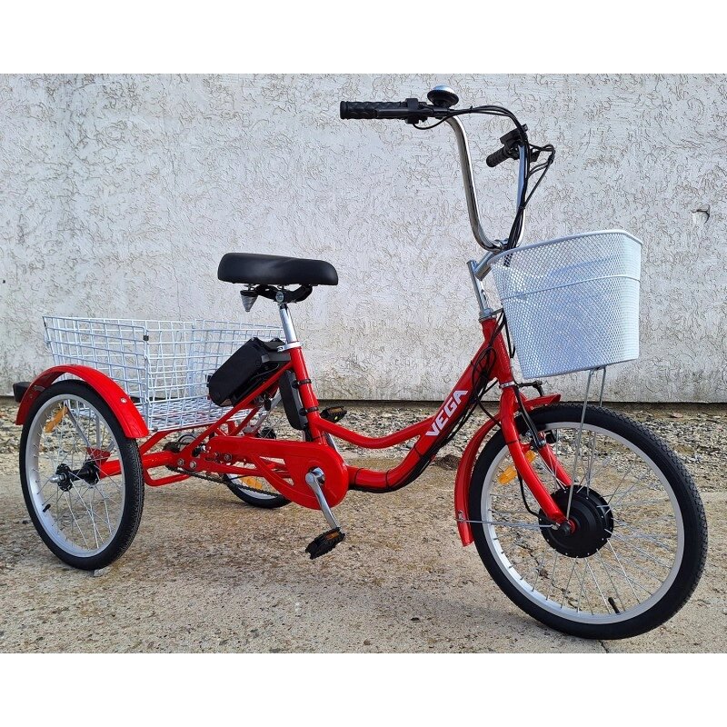 Триколісний електровелосипед VEGA HAPPY S (Red) від компанії instrade - фото 1