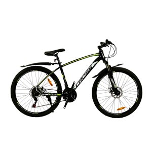 Велосипед Cross 26" Tracker black-yellow